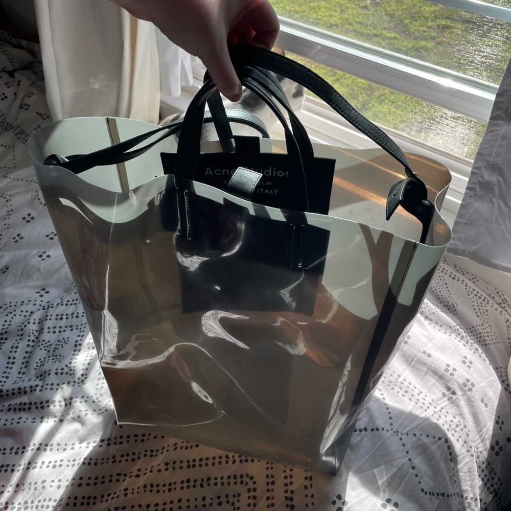 Acne Studios Large Translucent Tote - image 2